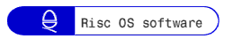 Risc OS software